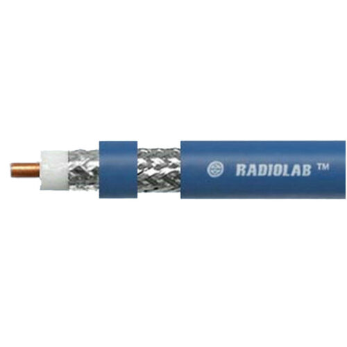 Коаксиальный кабель Radiolab 5D-FB PVC Blue c волновым сопротивлением 50 ом