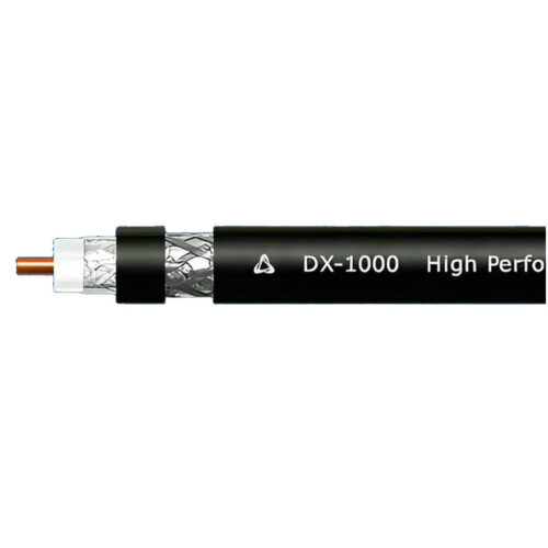 Коаксиальный кабель SCALAR DX-1000 PVC Black c волновым сопротивлением 50 ом