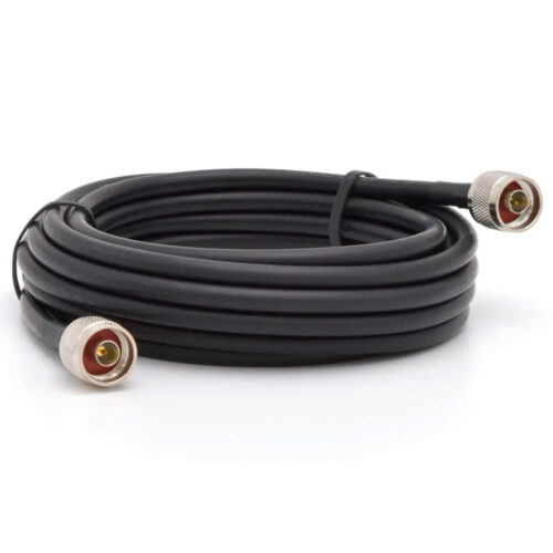 Кабельная сборка N-male/1/2"/N-male-3m(чёрная)